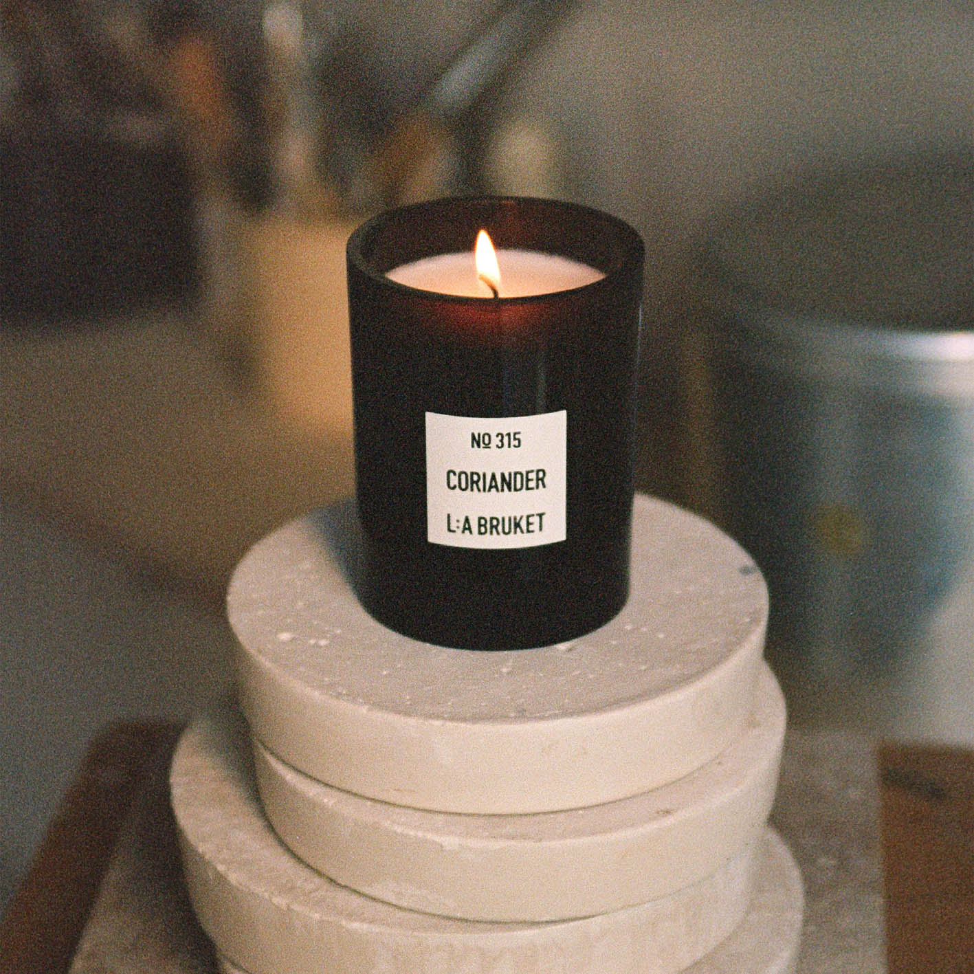 315 Coriander Scented Candle - L:A Bruket - Image 2