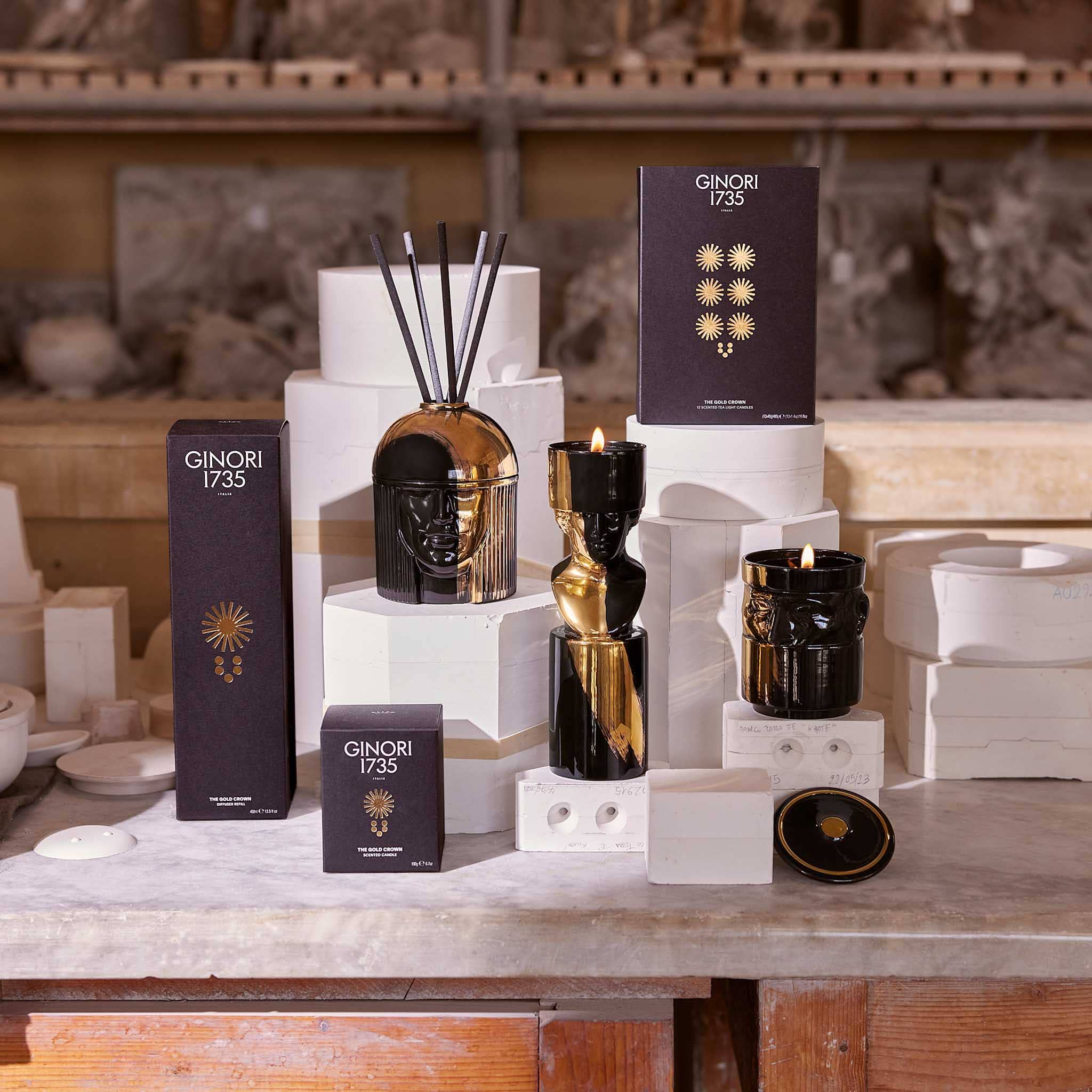 Diffusore Ambiente Gold Crown Refill - Ginori - Image 3
