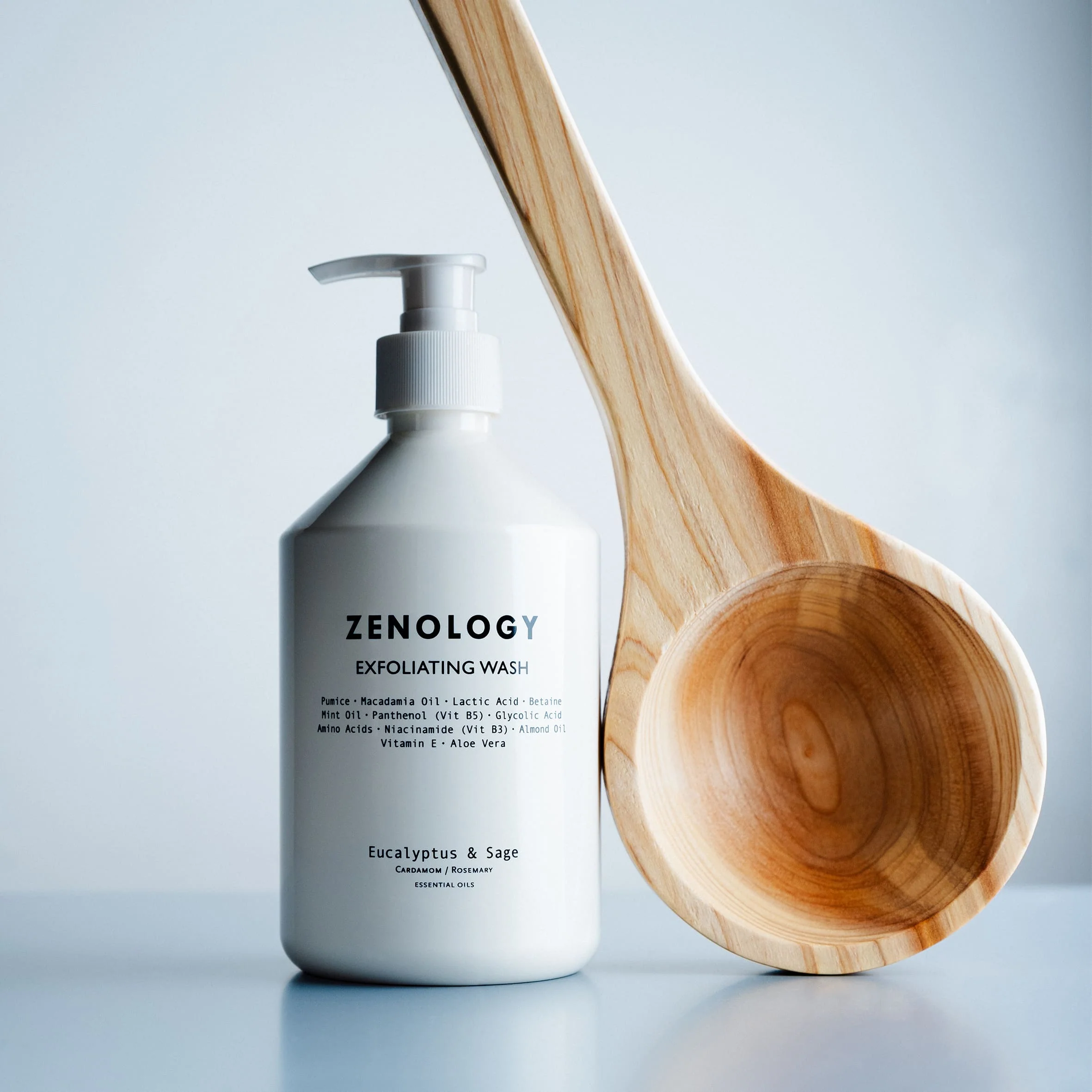 Eucalyptus & Sage| Exfoliating Wash - Zenology - Image 3
