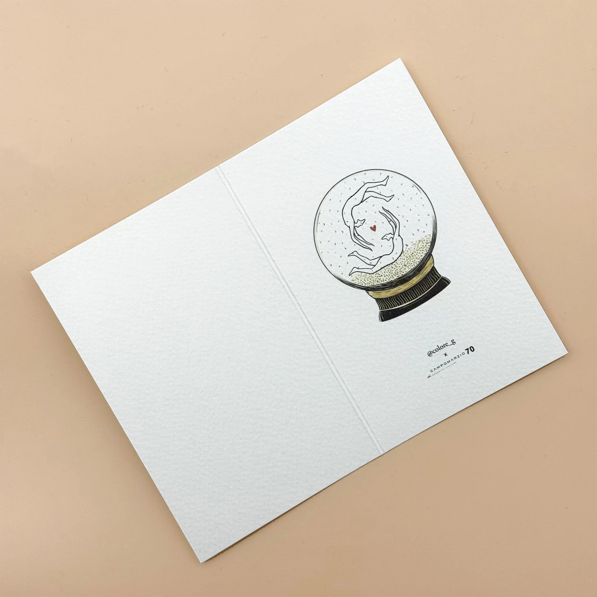 Luce Biglietto di Auguri Illustrato – Colore G x Campomarzio70 - Image 3