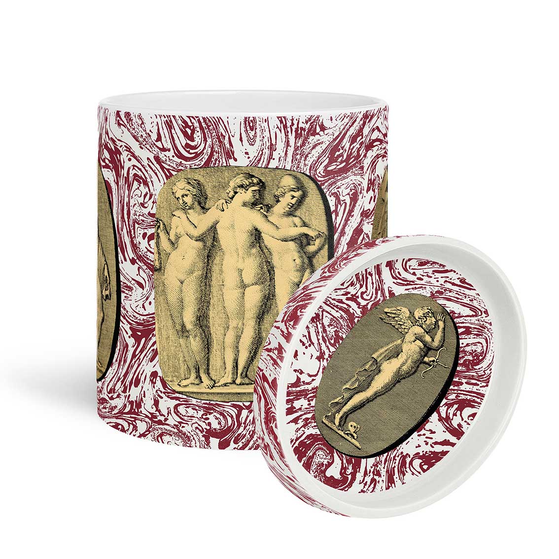 NEL MENTRE Candela Grande Reperti - Fragranza Immaginazione - Fornasetti - Image 2