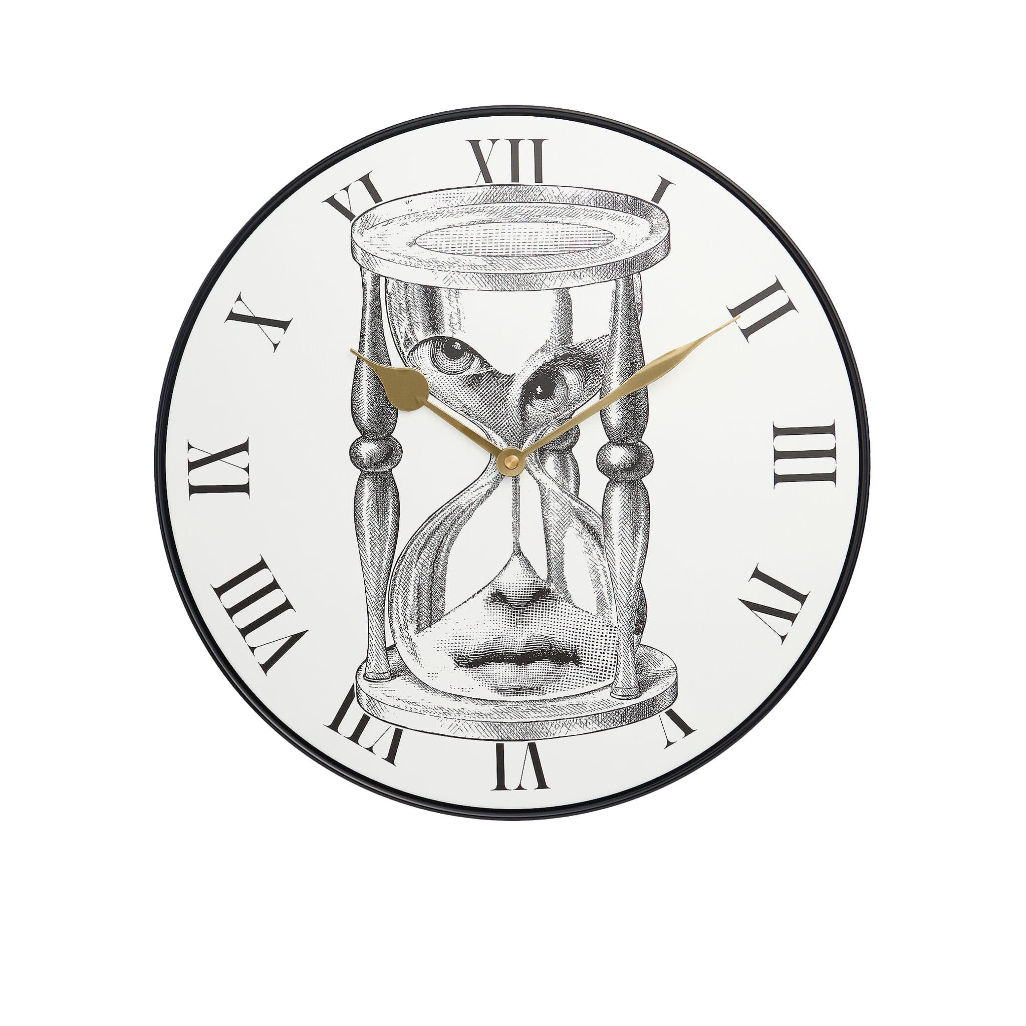 Orologio da Parete Tema e Variazioni n.184 B/N - Fornasetti