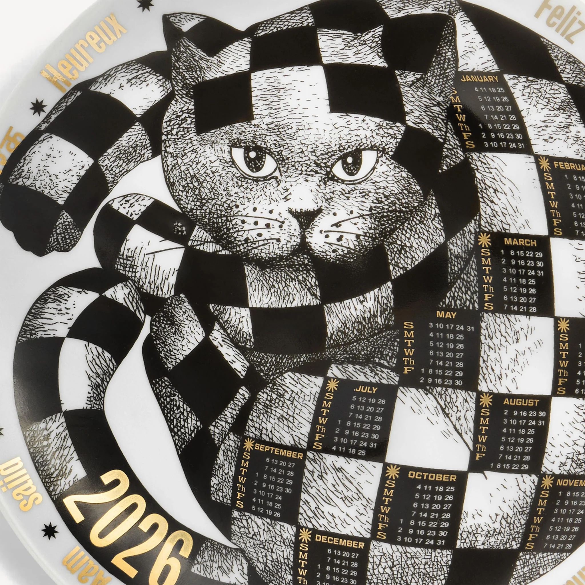 Piatto Calendario 2026 - Fornasetti - Image 4