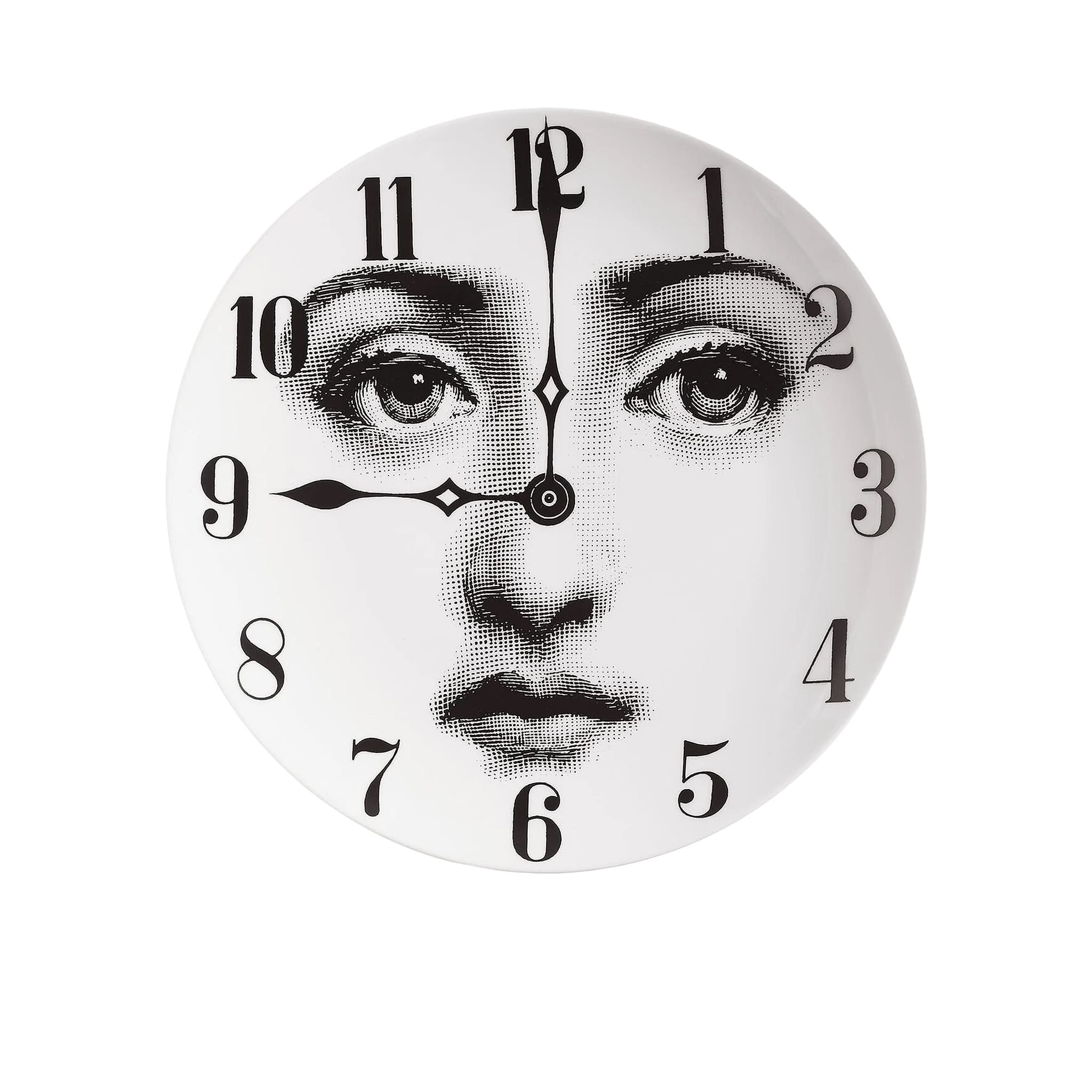 Piatto Tema e Variazioni n.74 B/N - Fornasetti