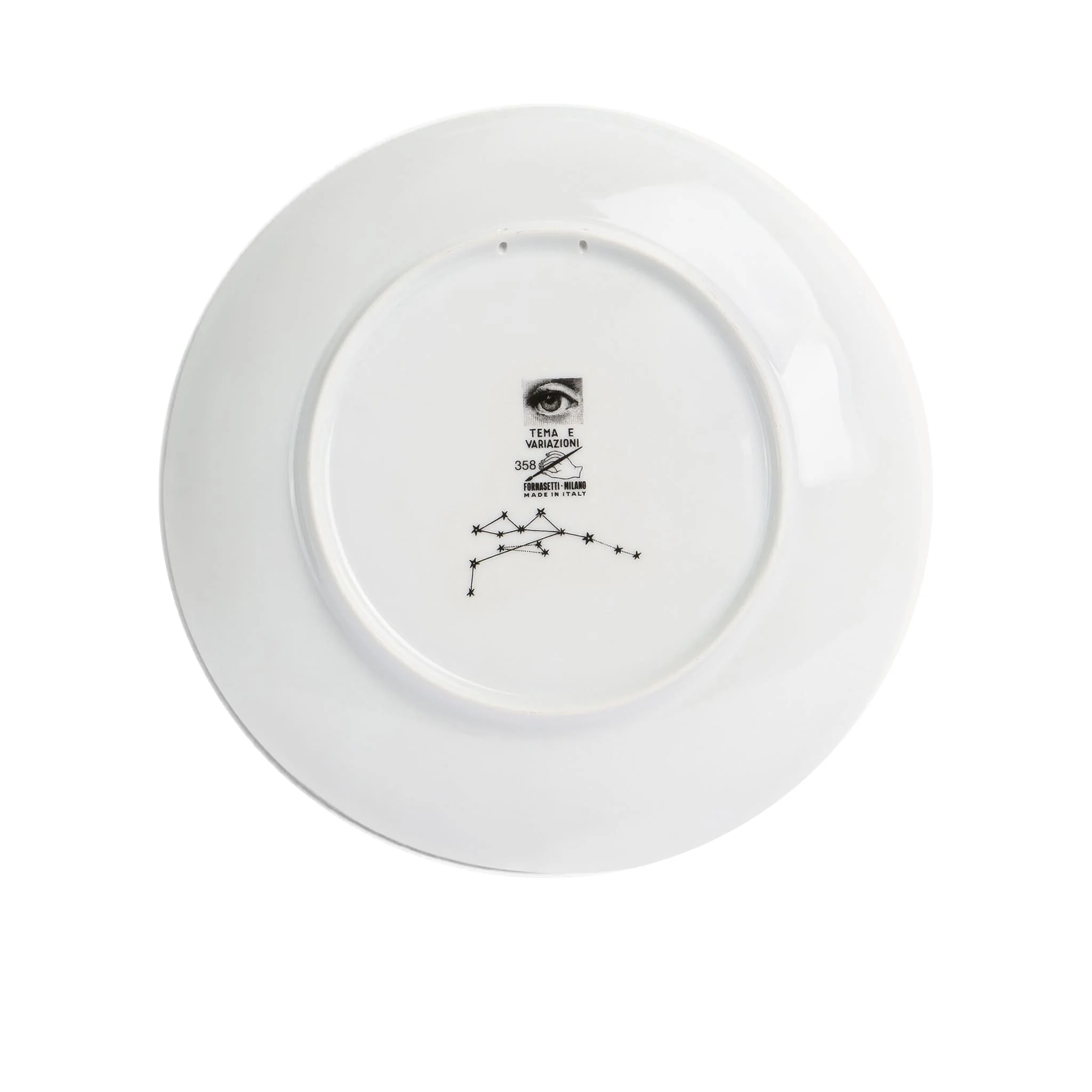 Piatto Zodiaco Aquario Tema e Variazioni N. 358 - Fornasetti - Image 2