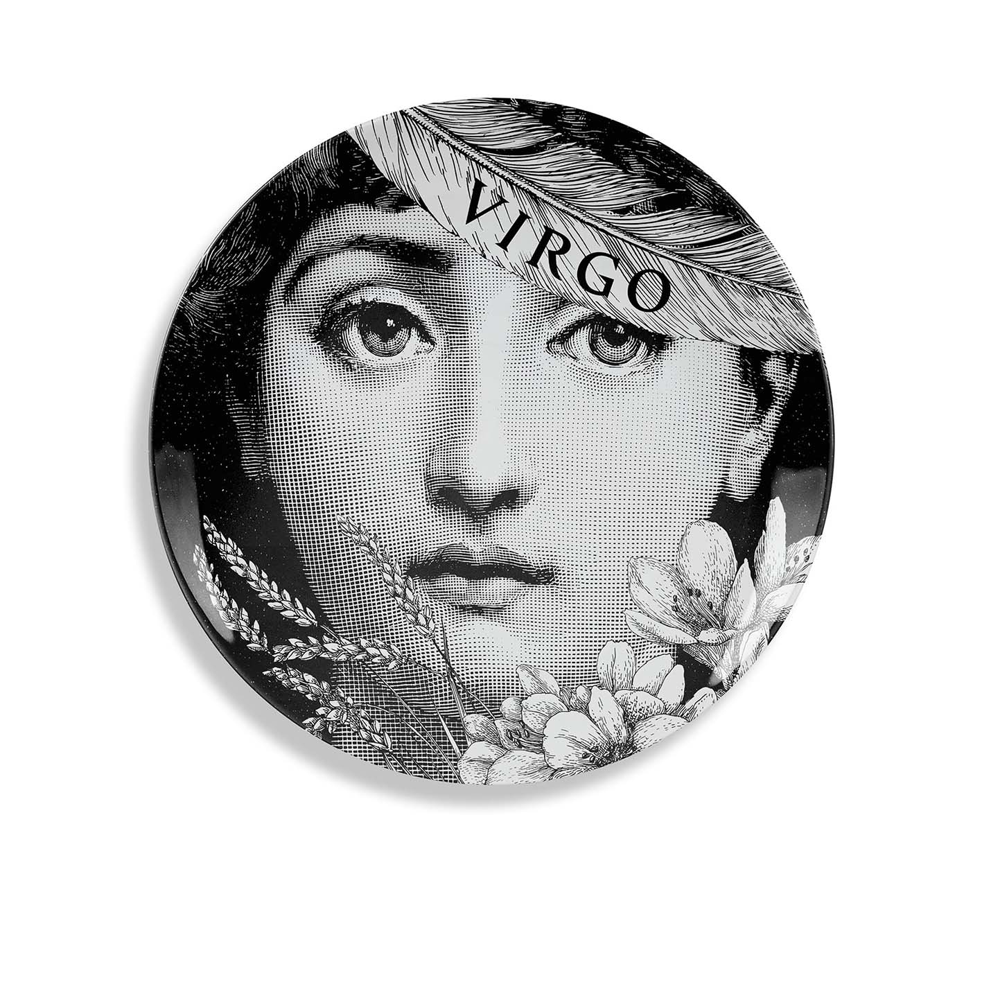Piatto Zodiaco Vergine Tema e Variazioni n.353 - Fornasetti