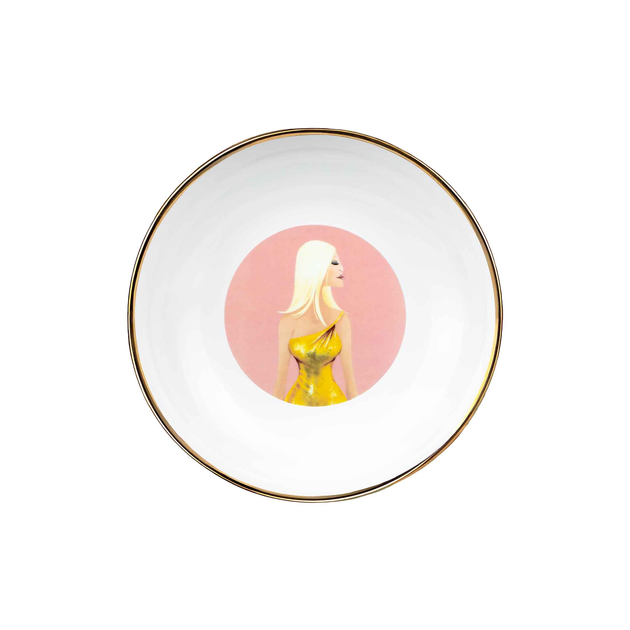 Plate Donatella 2022 - Who Icons