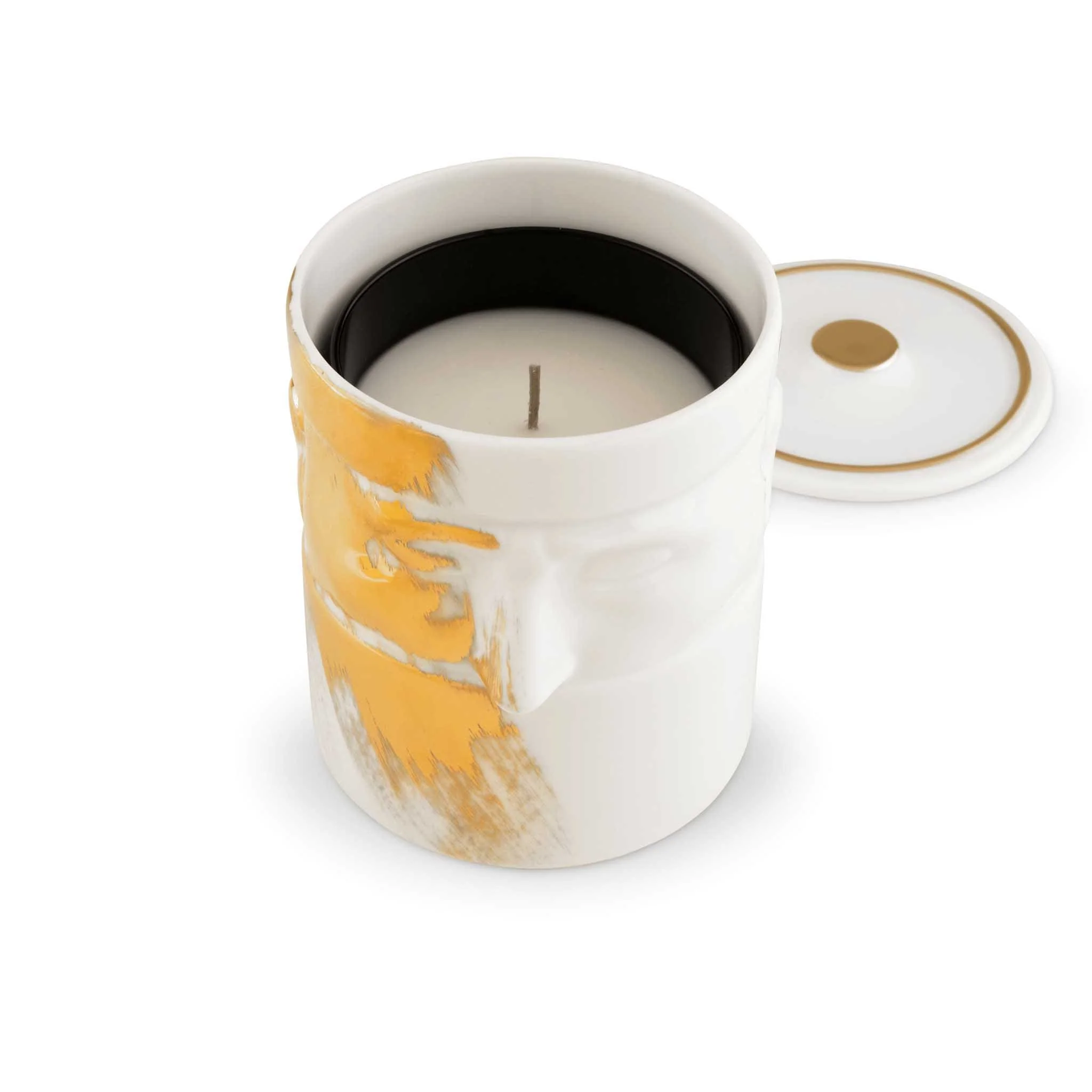 Porta Candela Il Seguace White/Gold - Ginori - Image 4