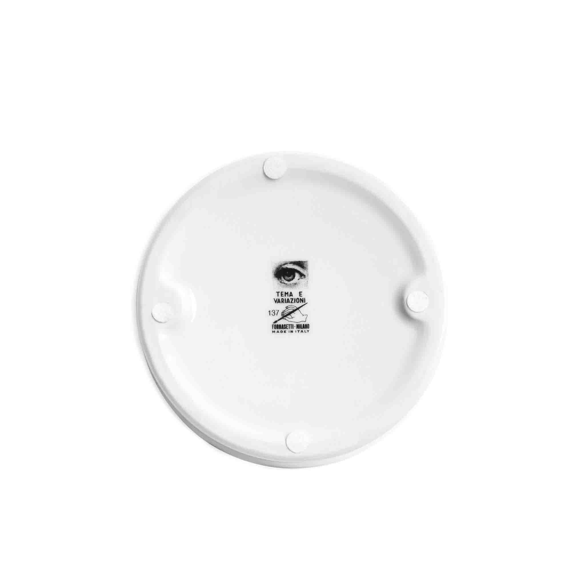 Posacenere Rotondo Tema e Variazioni N.137 - Fornasetti - Image 3