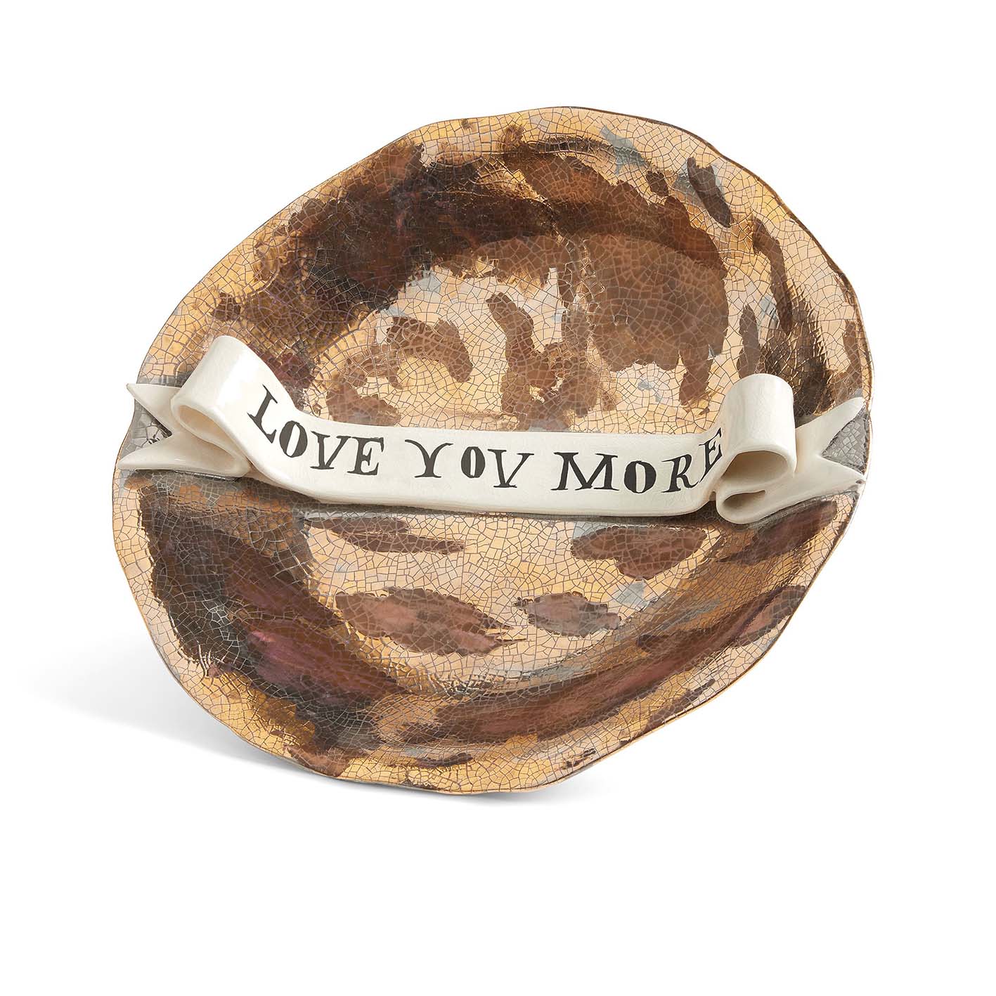 Ruan Hoffman Plate with Ribbon Love You More - LObjet - Image 2