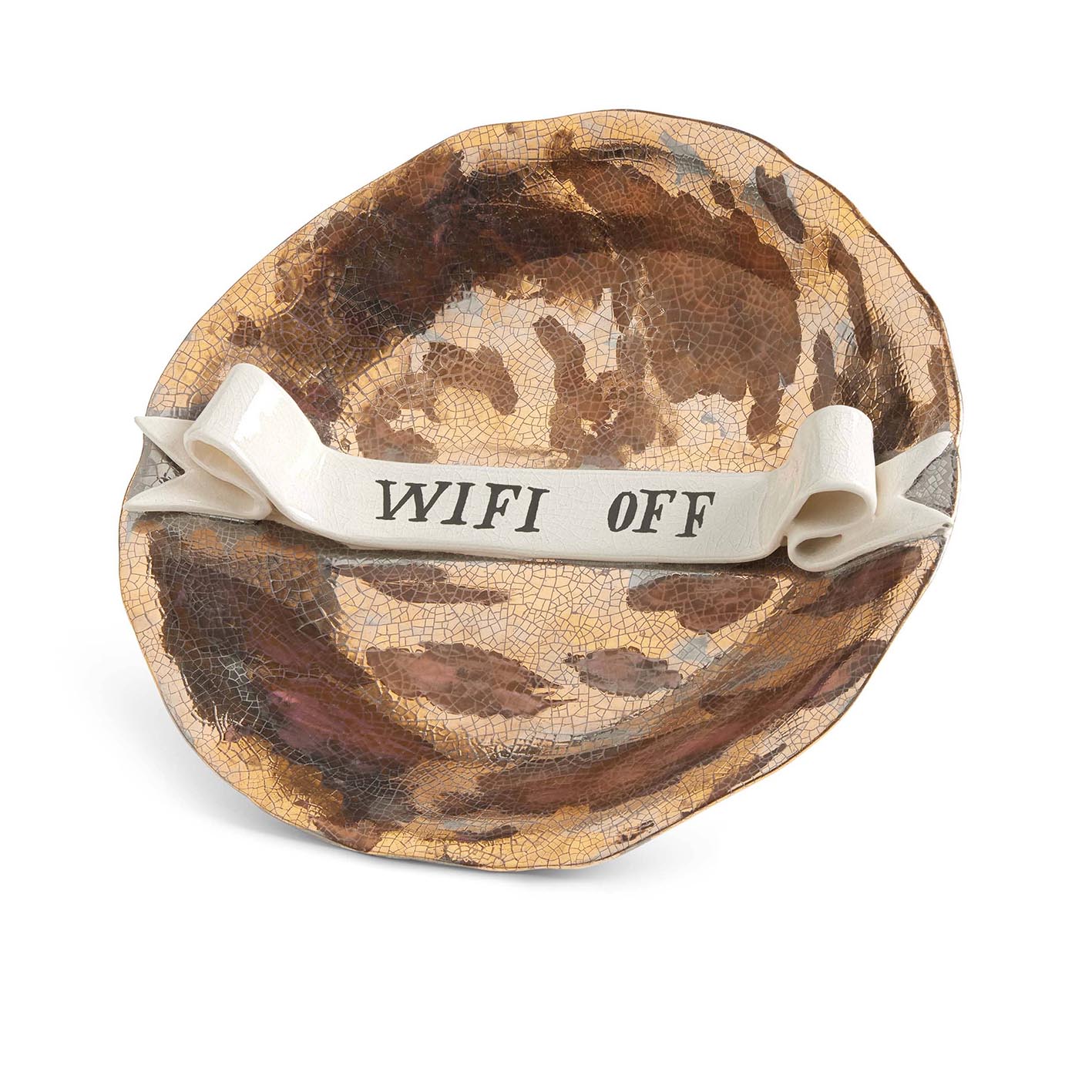 Ruan Hoffman Plate With Ribbon Wifi Off - L'Objet - Image 2