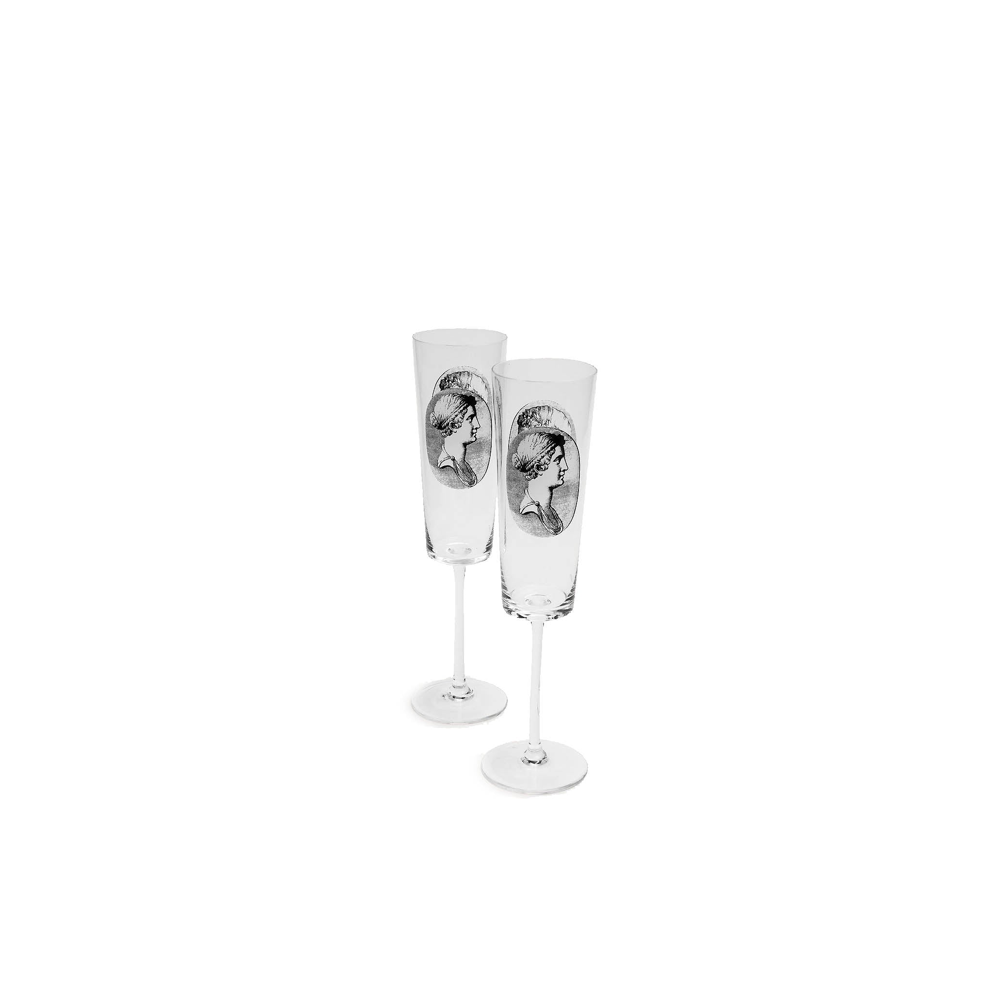 Set 2 Flute Cammei - Fornasetti - Image 2